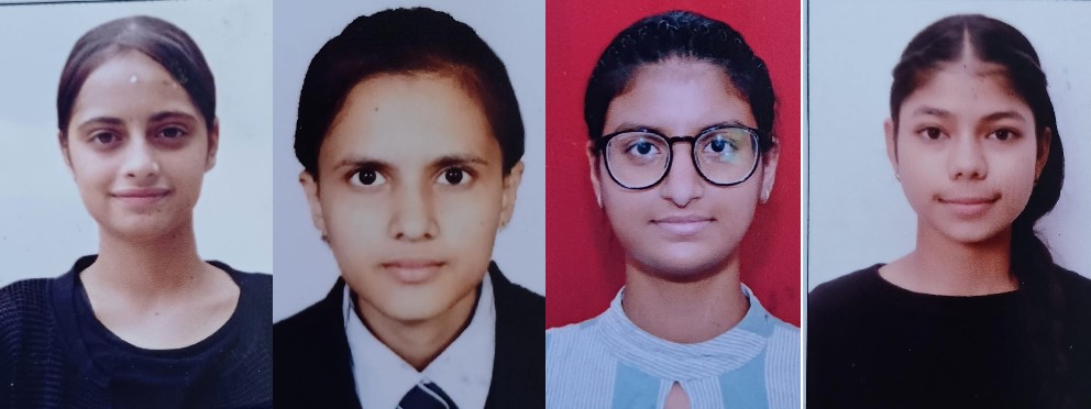 Jasneet Kaur got first, Kasf and Ekam Jot got second, Harjit Kaur got third.